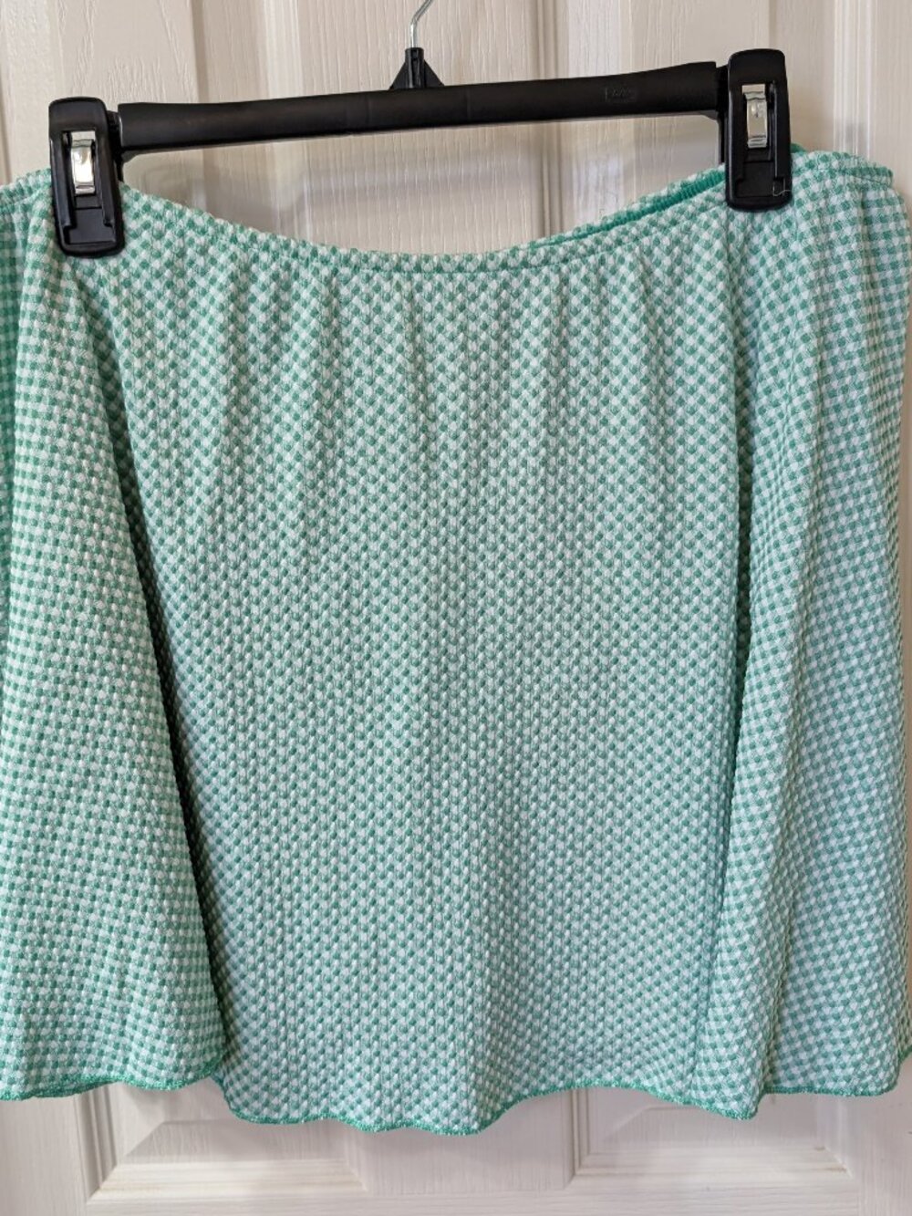 Green Gingham Skort Wild Fable Size XXL